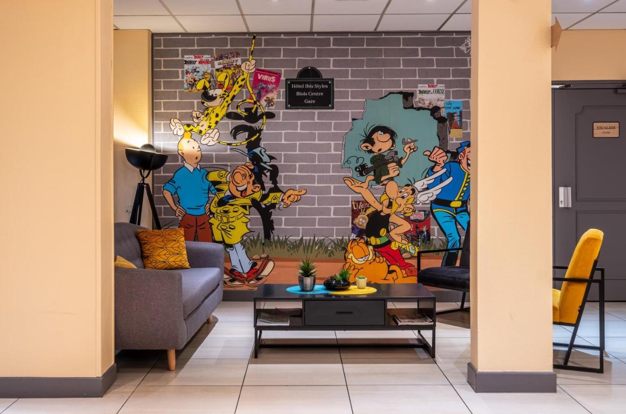 Hotel Ibis Styles Blois Centre Gare Exterior foto